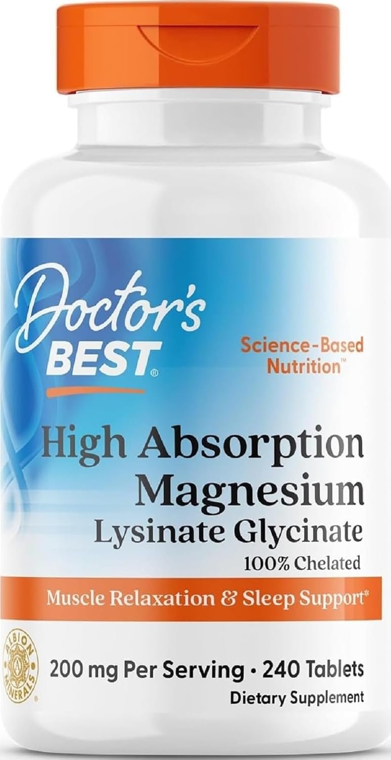 Doctor's Best Magnesio Glicinato 400mg